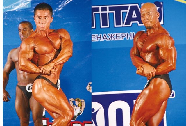 左より65kg級10位・重岡寿典、70kg級7位・佐藤貴規