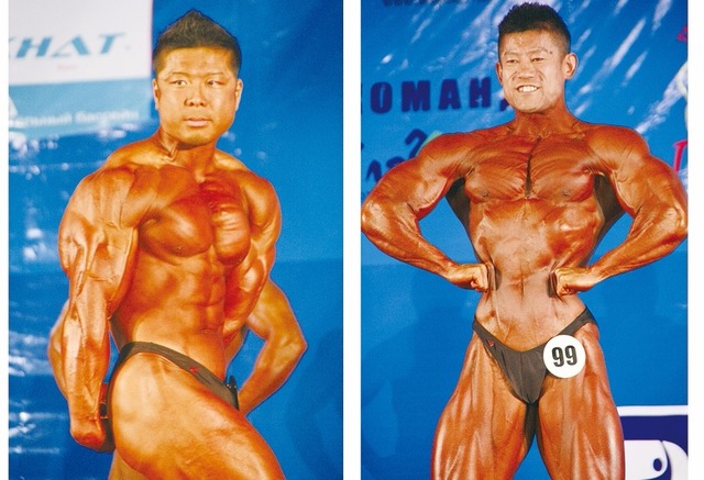 左より75kg級8位・山田幸浩、80kg級10位・須山翔太郎