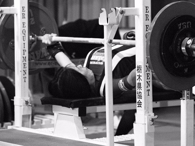 女子47kg級 3位100kgに挑む高橋美和子