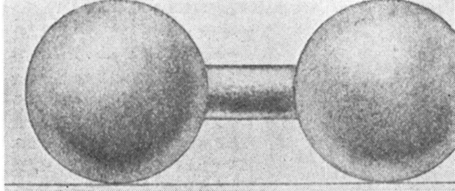 〔図2〕「あがらずのダンベル」といわれた直径63ミリのダンベル
