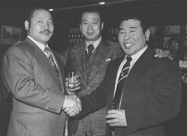 左から温井JBBA理事長、玉利副会長、関JPA理事長