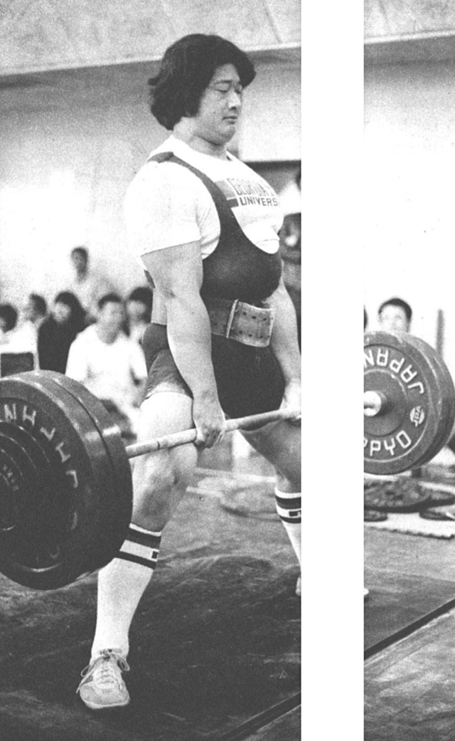 90kg超級優勝・吉田　進選手(S270kg、B180kg、D275kg、T725kg)