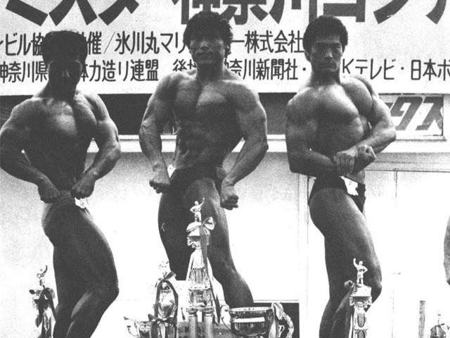 左から3位・三田村、優勝・後藤、2位・岡本