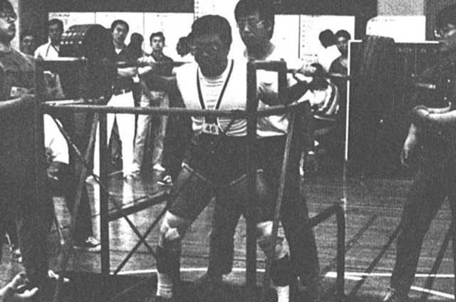 90kg級優勝●藤本博幸選手Ｓ240.0　Ｂ152.5　Ｄ230.0　Ｔ622.5